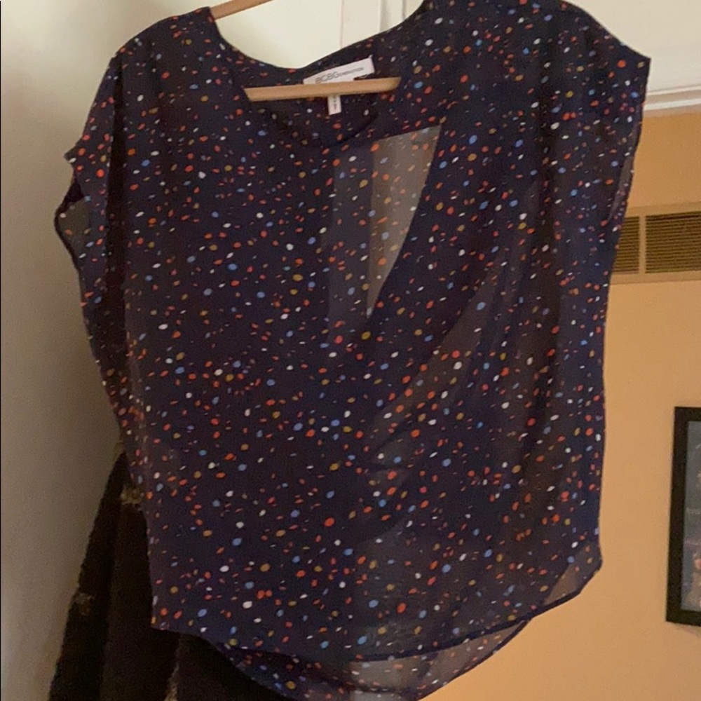 BCBGeneration sheer top